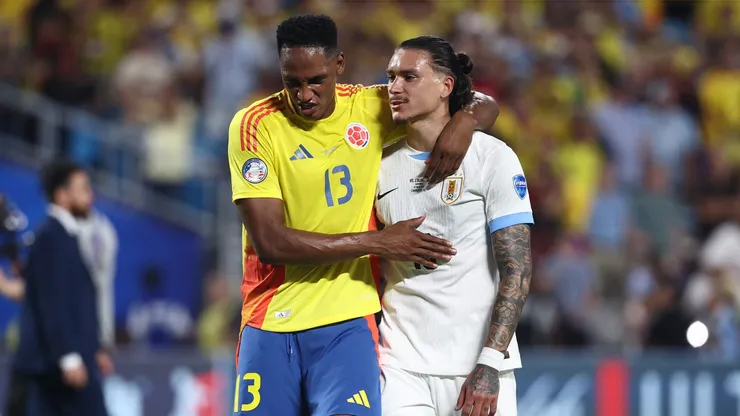 Uruguay y Colombia se enfrentan en las Eliminatorias.