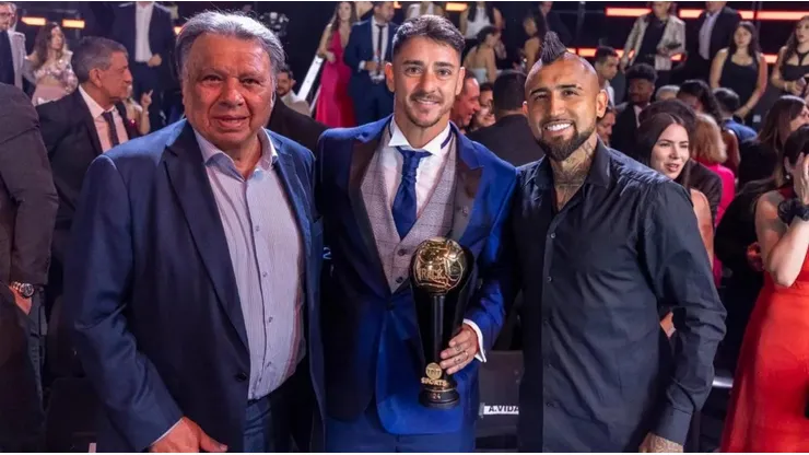 Fernando Zampedri ganó la Gala Crack y superó a Arturo Vidal.