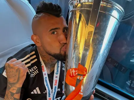 ¿A cuántos títulos está Vidal de los más ganadores del mundo?