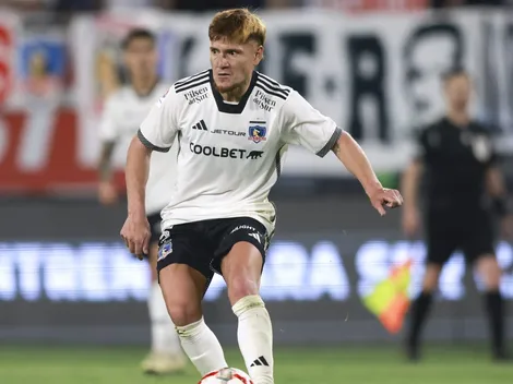 La emoción de Leonardo Gil en su despedida de Colo Colo