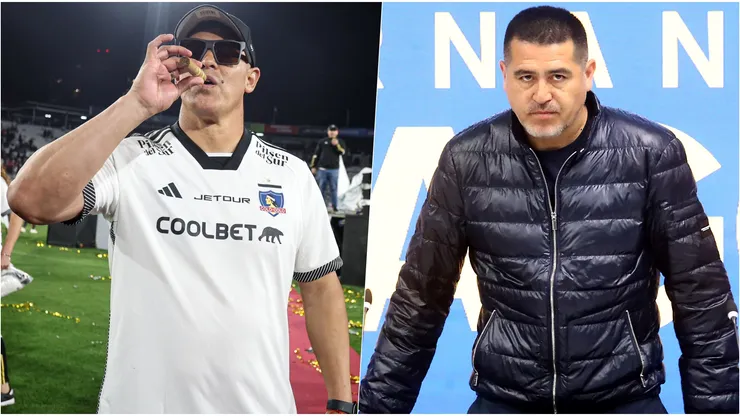Riquelme no está feliz, Colo Colo de Almirón lo supera.