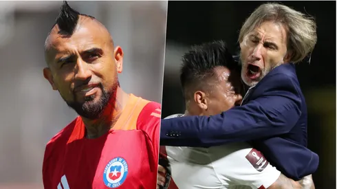 Vidal y Gareca limaron asperezas por el bien de la Roja