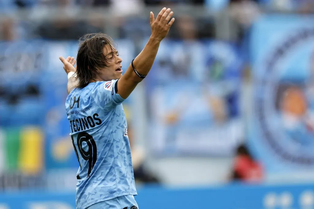 Joaquín Montecinos tiene ansias de volver a la selección chilena, pero debe brillar en O’Higgins. (Andres Pina/Photosport).