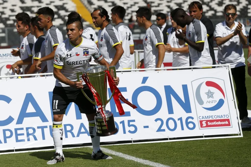 Gonzalo Fierro levantó varios títulos con Colo Colo. (Andres Pina/Photosport).