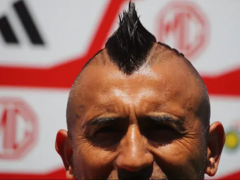 Vidal agacha el mohicano con Gareca: "Me equivoqué"