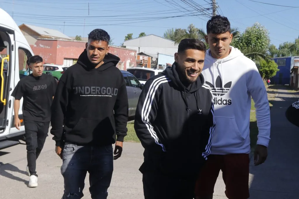 Rancagua, 12 de noviembre 2024
Jugadores de Colo Colo llegan a Juzgado de Garantía de Santa Cruz
Jorge Loyola/Aton Chile