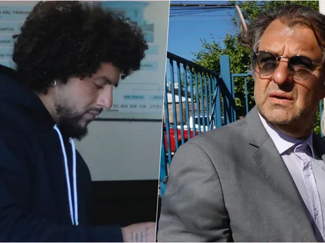 La llegada de los jugadores de Colo Colo y Mosa a la formalización