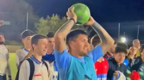 Castillo tuvo una especial despedida con los hinchas.