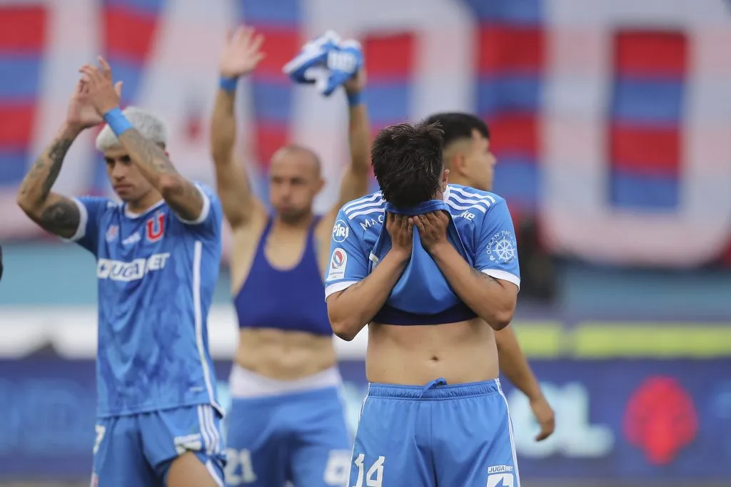Marcelo Morales se lamentó perder el título con U de Chile. Foto: Pepe Alvujar/Photosport