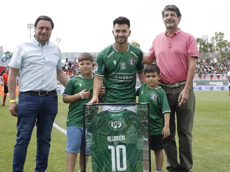 Las emotiva despedida de Audax Italiano para Carlos Villanueva