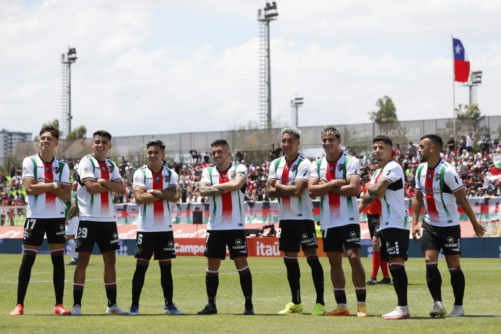 Palestino cerró el torneo con una victoria ante Audax Italiano. (Felipe Zanca/Photosport).