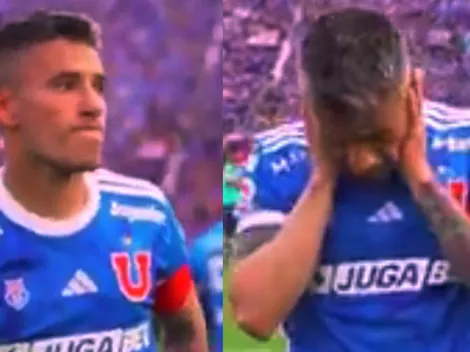 El desconsuelo de Charles Aránguiz tras perder el título con la U