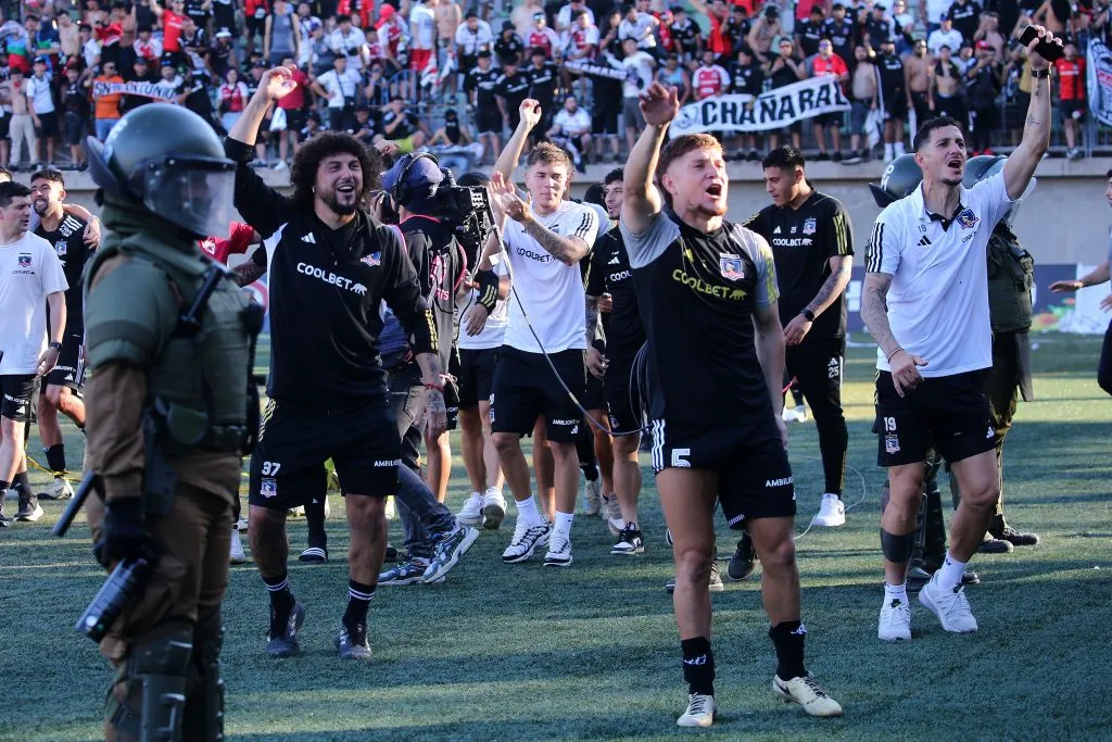 Coca Mendoza celebra el título de Colo Colo