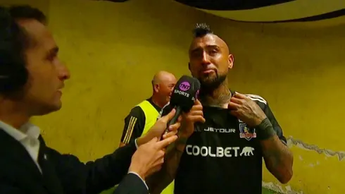 Arturo Vidal lloró de emoción por este título de Colo Colo, la estrella 34.