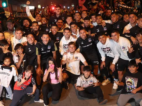 El jocoso cántico del plantel de Colo Colo a la U