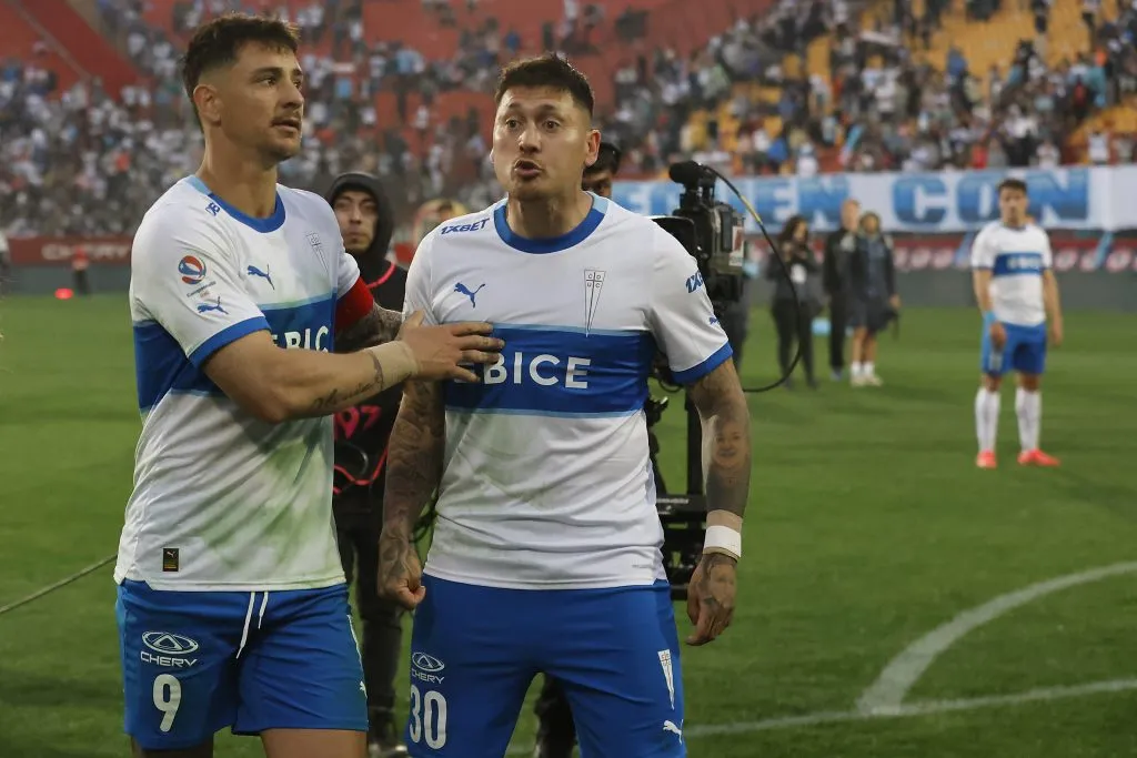 Nicolás Castillo tuvo más polémicas que goles en 2024. Imagen: Photosport.