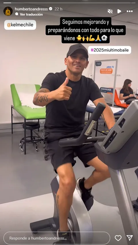 Humberto Suazo anunció que 2025 será el año en que llegará su retiro. Foto: Instagram.