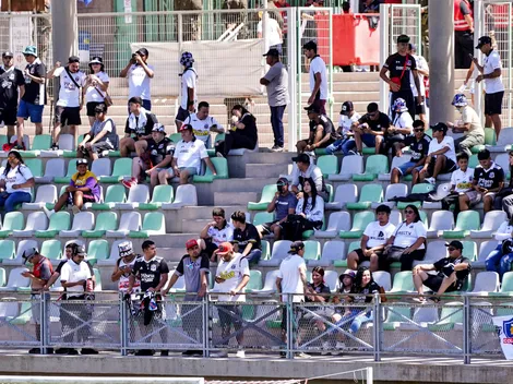 Hinchas de Colo Colo sin entrada alertan a Carabineros en Copiapó