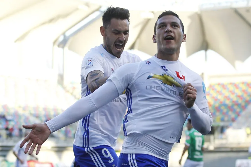 Díaz jugó en dos periodos en U. de Chile. Imagen: Photosport.