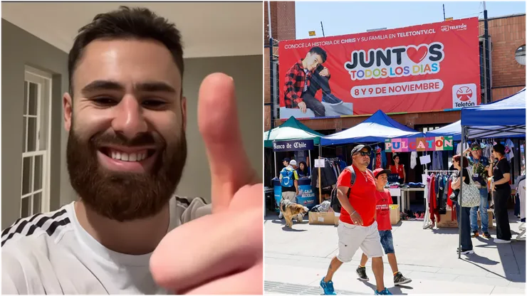 El chileno-británico participó del evento.