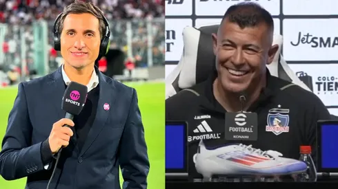 Daniel Arrieta le hizo una consulta a Almirón y hubo una risa en la respuesta.