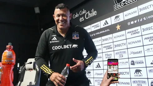 Almirón cuenta que Colo Colo pasó hasta el celular para confirmar que no hubo comunicación.