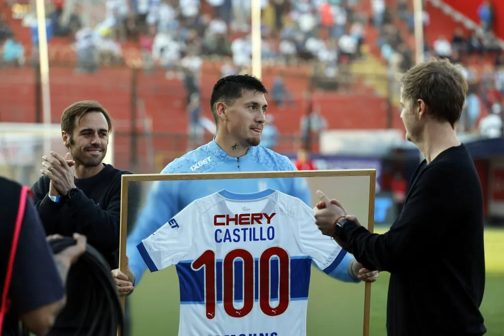 Pese a la tremenda confianza de la UC, Nicolás Castillo nunca estuvo a la altura en este regreso. | Foto: Photosport.