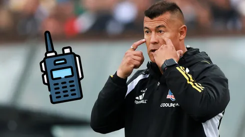 Un walkie talkie pudo dejar a Almirón y Colo Colo sin el título.