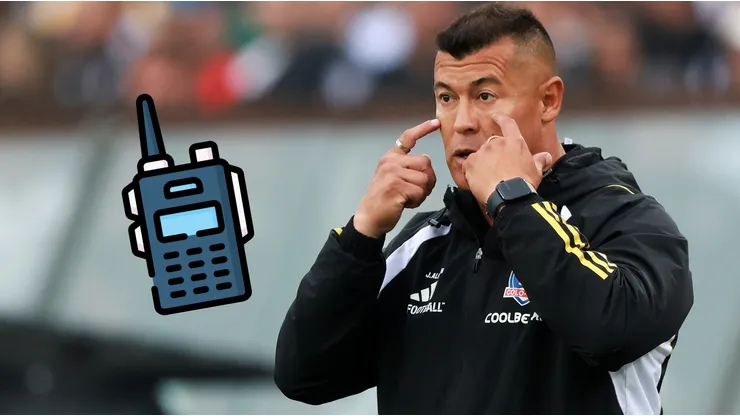 Un walkie talkie pudo dejar a Almirón y Colo Colo sin el título.
