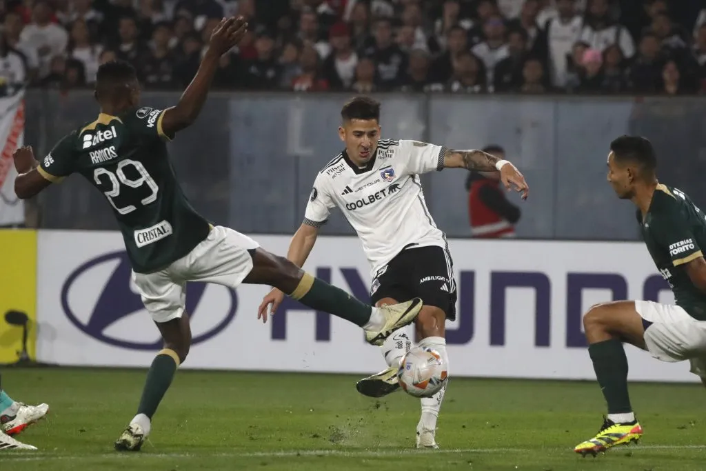 Paiva apenas ha convertido cinco goles en 43 partidos con Colo Colo. | Foto: Photosport.