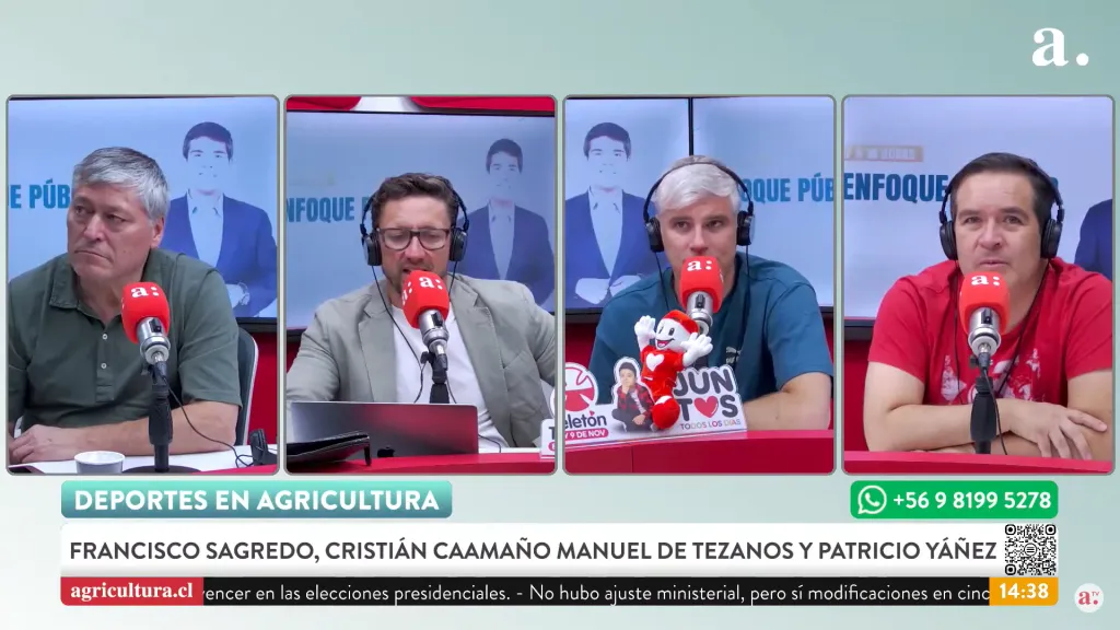 Durísima respuesta desde Deportes en Agricultura a Nicolás Castillo.