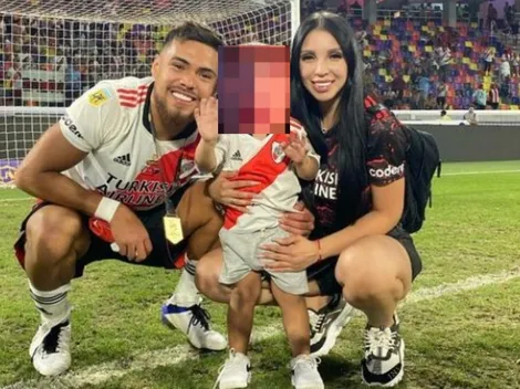 Esposa de Paulo Díaz dedica picante mensaje a los hinchas de River