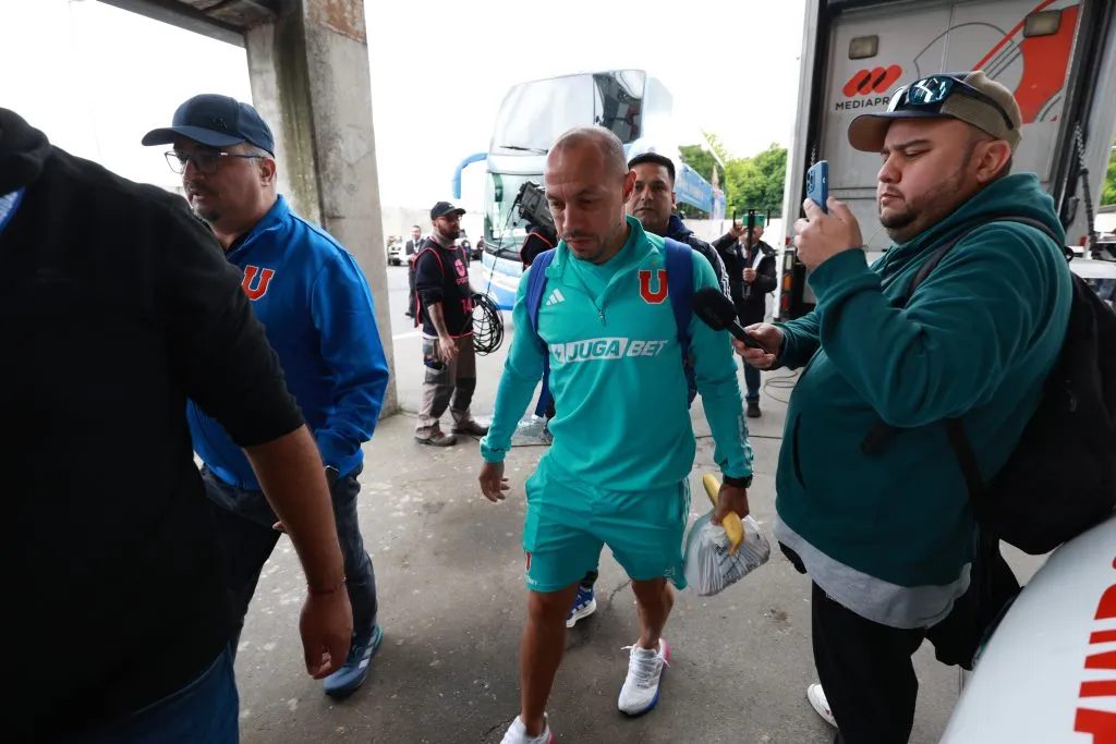 Marcelo Díaz es el capitán de la U. Foto: Eduardo Fortes/Photosport