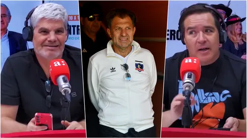 Caamaño y Guarello se ríen de Mosa por asegurar que la pelota no se mancha.