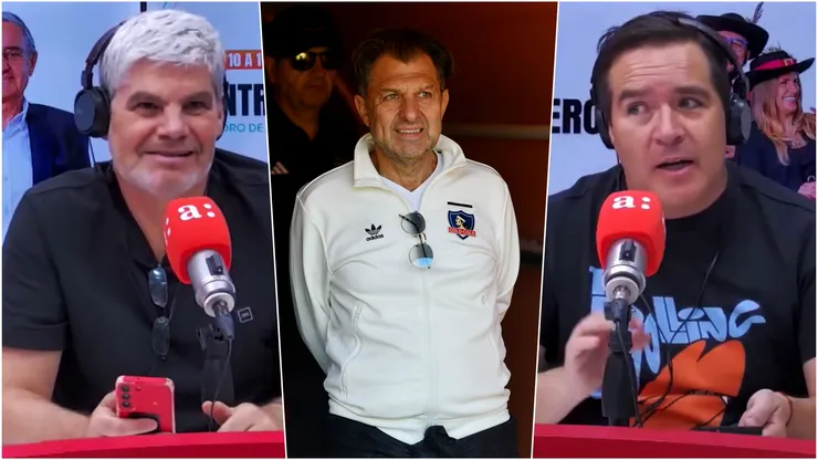 Caamaño y Guarello se ríen de Mosa por asegurar que la pelota no se mancha.