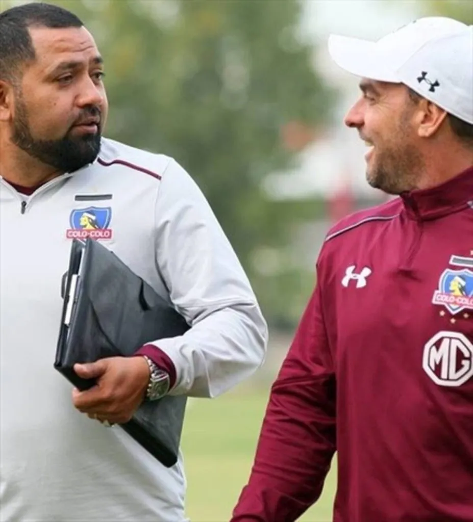 Carucha Fernández junto a Pablo Guede