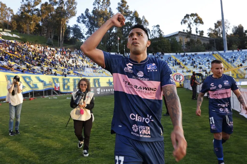 Rodrigo Contreras ha sido una de las buenas figuras del fútbol chileno en este 2024. | Foto: Photosport.