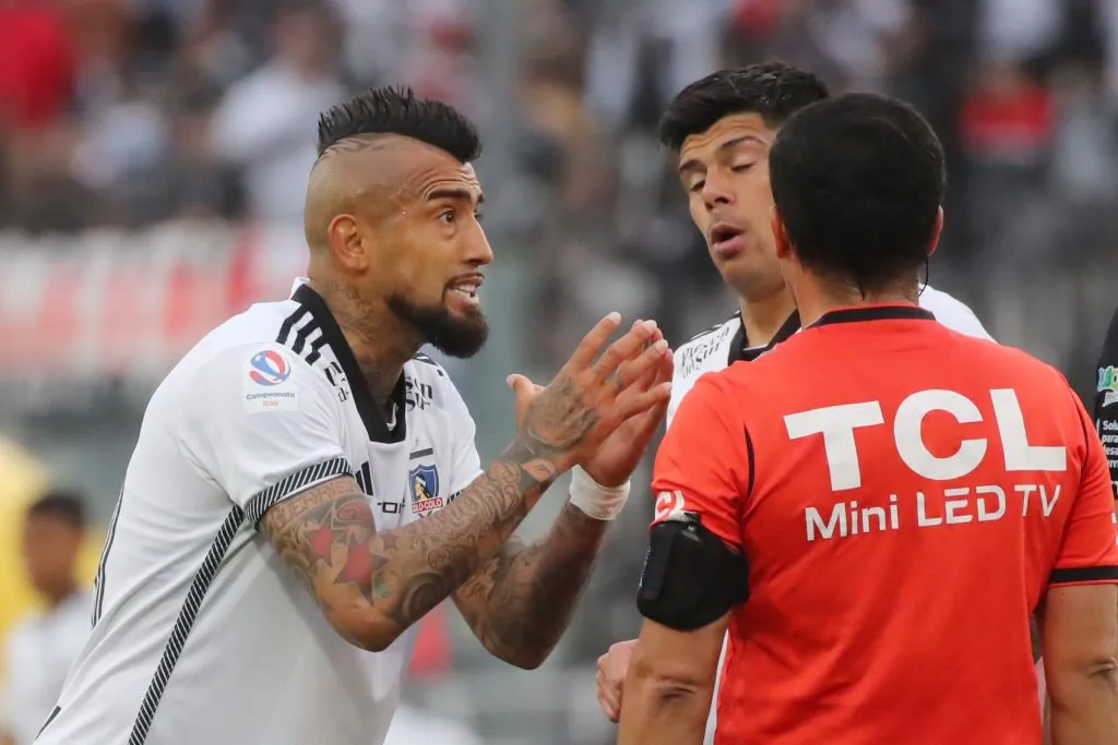 Vidal se metió en problemas Jonnathan Oyarzun/Photosport