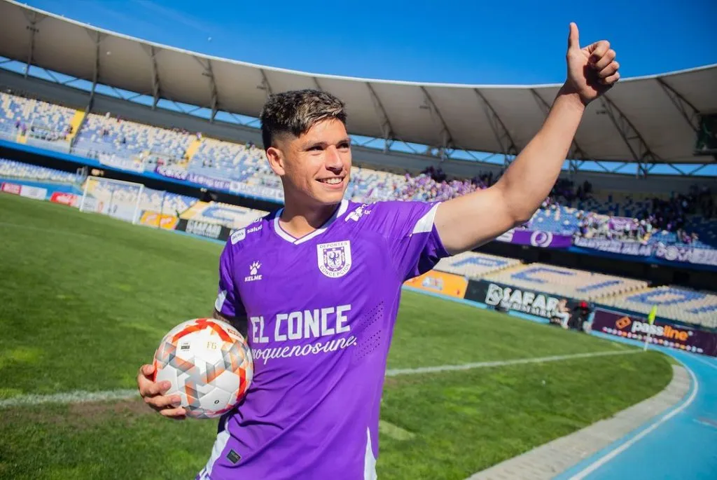 Ignacio Mesías hizo 19 goles con Deportes Concepción. (Captura).