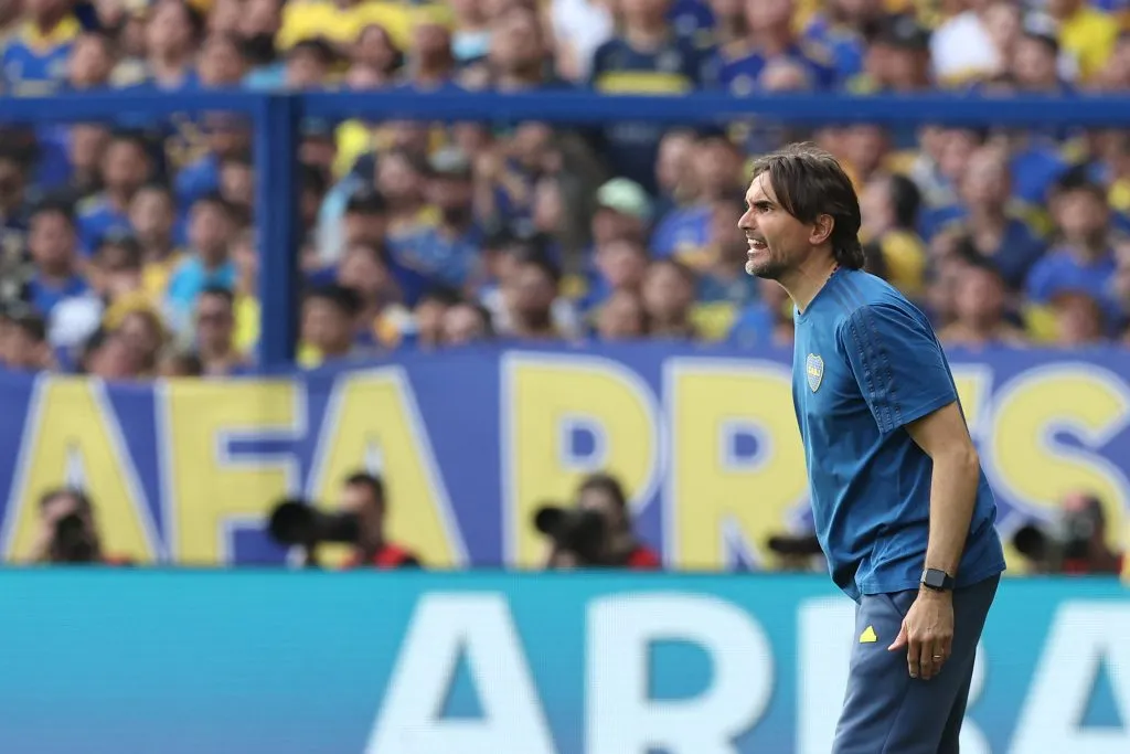 Diego Martínez en Boca. (Foto: Alejandro Pagni | Imago).