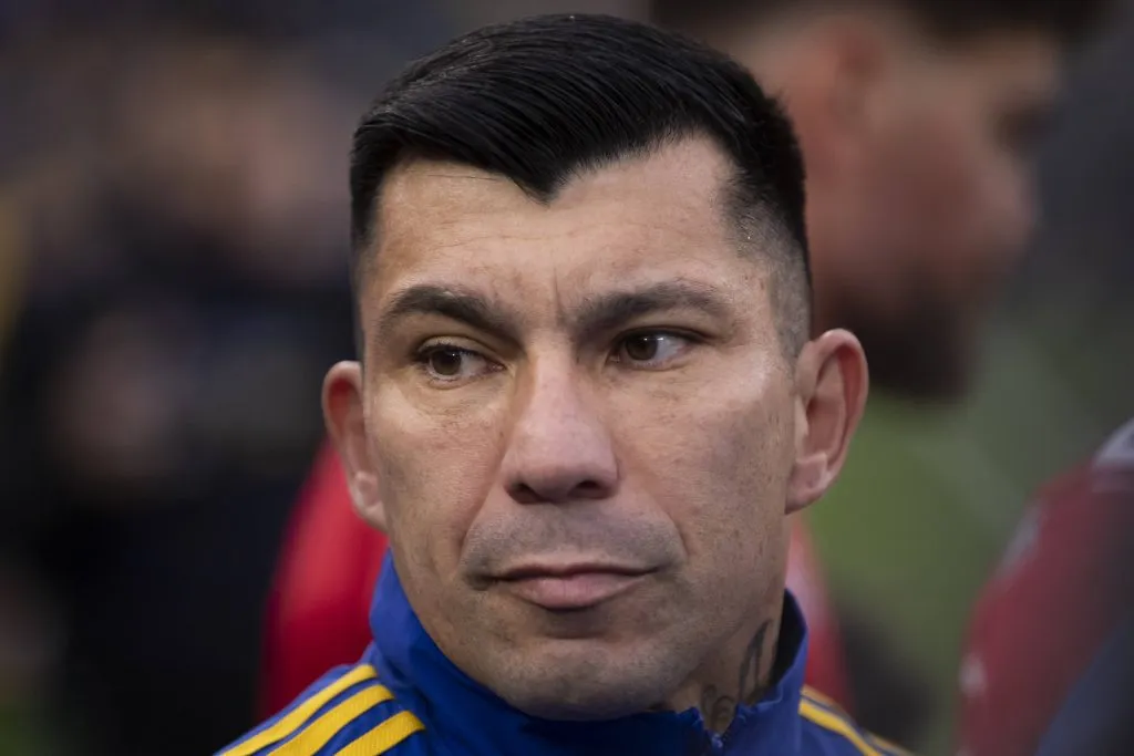 Gary Medel parece tener los días contados en Boca. (Manuel Cortina | Imago).