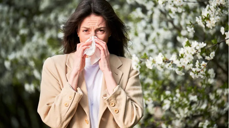 Alergia a la primavera.