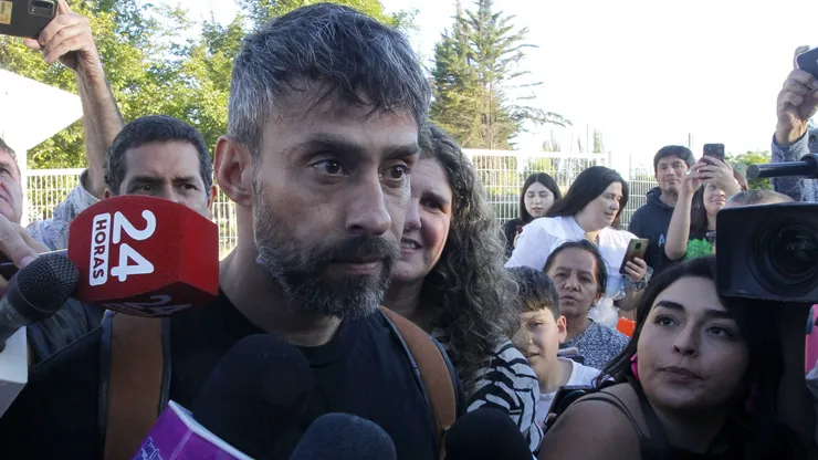 Jorge Valdivia dejó el lunes la cárcel de Rancagua