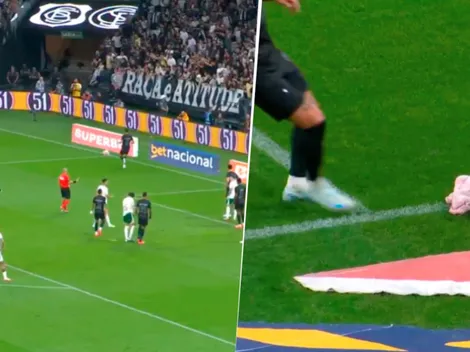 A lo Luis Figo: Corinthians lanza una cabeza de cerdo contra Palmeiras