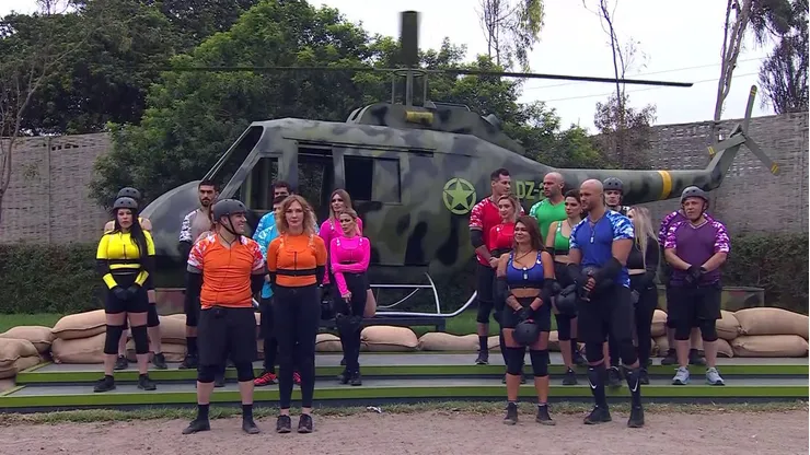 Estos son las parejas de competencia.