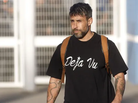 Así fue la salida de Jorge Valdivia de la cárcel en Rancagua