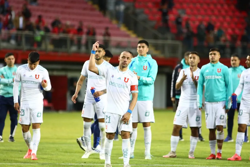 Marcelo Díaz lidera a Universidad de Chile. Foto: Mauricio Ulloa/Photosport
