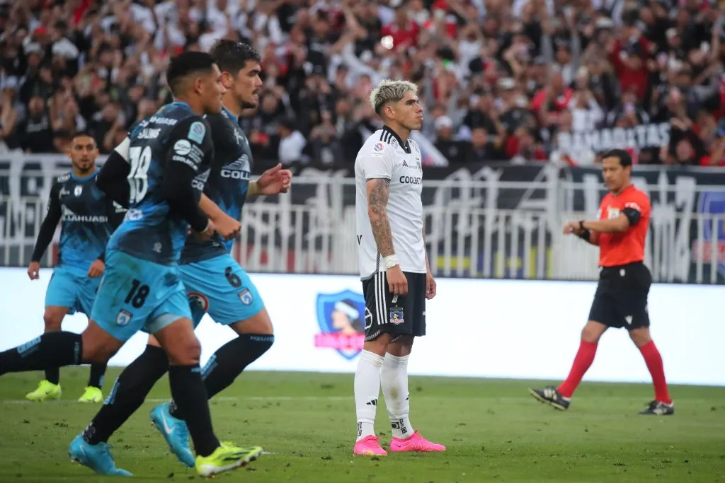 Colo Colo viene de derrotar a Iquique por 3-0. Imagen: Photosport.