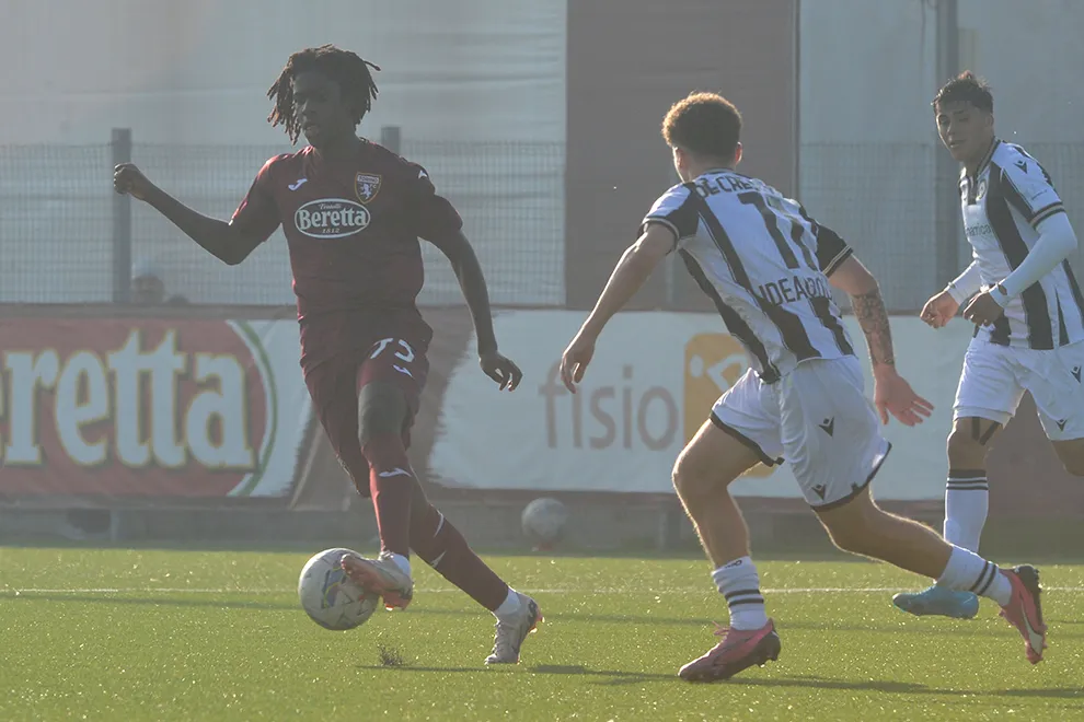 Damián Pizarro se estrenó con el Udinese Primavera y sacó aplausos desde el propio club. Foto: Photosport.