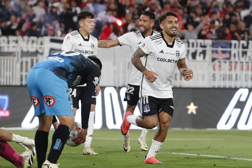 Colo Colo ganó a Iquique: Coca Mendoza ya celebra el título.